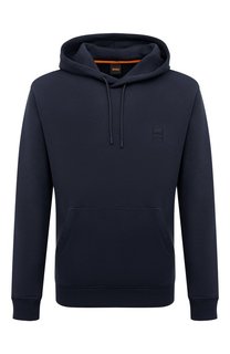 Хлопковое худи BOSS Orange