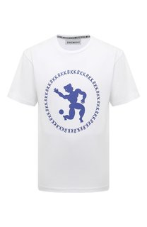 Хлопковая футболка Dirk Bikkembergs