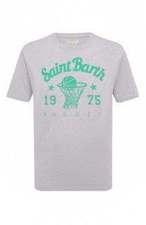 Хлопковая футболка MC2 Saint Barth