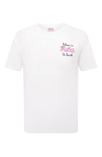 Хлопковая футболка MC2 Saint Barth