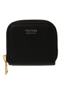 Кожаный кошелек для монет Tom Ford