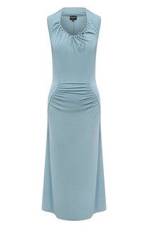 Платье из вискозы Giorgio Armani