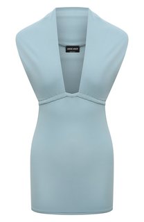 Топ из вискозы Giorgio Armani