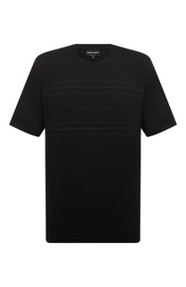 Хлопковая футболка Giorgio Armani