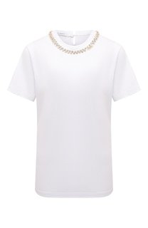 Хлопковая футболка Alberta Ferretti