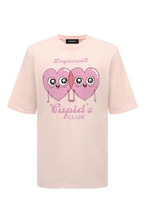 Хлопковая футболка Dsquared2