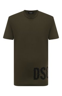 Хлопковая футболка Dsquared2