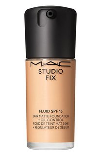 Тональная основа Studio Fix ​Fluid SPF 15 24HR Matte Foundation + Oil Control, NC17​ (30ml) MAC