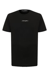 Хлопковая футболка Dolce & Gabbana