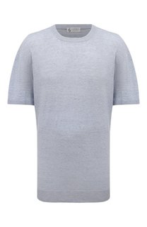 Джемпер изо льна и хлопка Il Borgo Cashmere