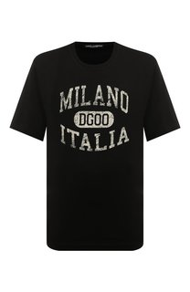 Хлопковая футболка Dolce & Gabbana
