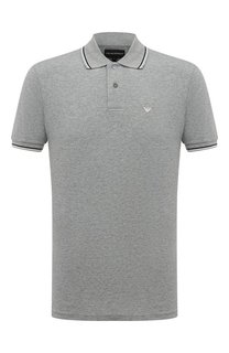 Хлопковое поло Emporio Armani