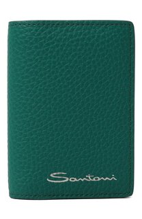 Кожаный футляр для кредитных карт Santoni