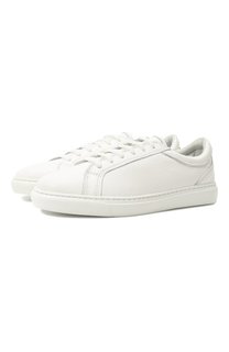 Кожаные кеды Kiton