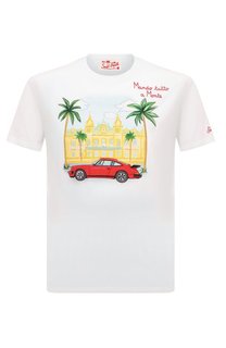 Хлопковая футболка MC2 Saint Barth