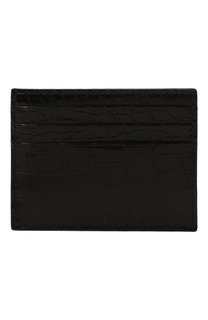 Футляр для кредитных карт из кожи аллигатора Prada