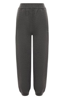 Джоггеры из шерсти и кашемира MSGM