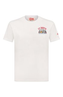 Хлопковая футболка MC2 Saint Barth
