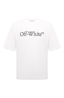 Хлопковая футболка Off-White