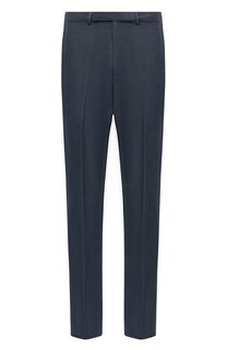 Брюки из шерсти и льна Zegna