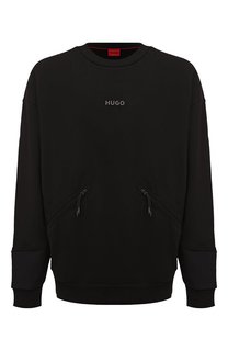 Хлопковый свитшот HUGO