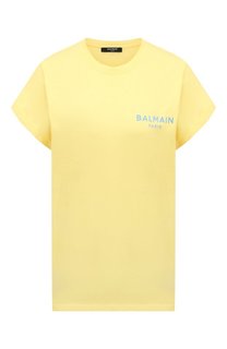 Хлопковая футболка Balmain