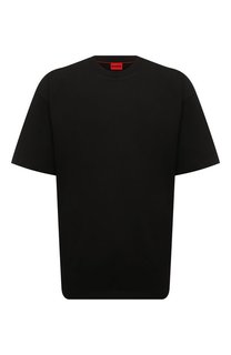 Хлопковая футболка HUGO