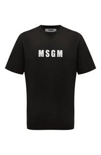 Хлопковая футболка MSGM