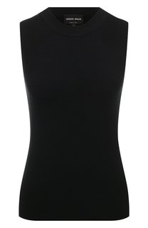 Топ из вискозы Giorgio Armani