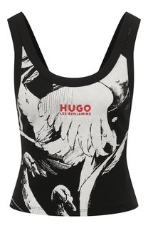Хлопковый топ HUGO x Les Benjamins HUGO