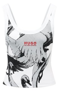 Хлопковый топ HUGO x Les Benjamins HUGO