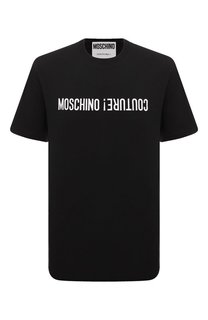 Хлопковая футболка Moschino
