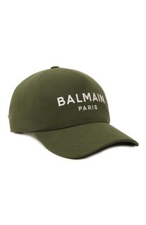 Хлопковая бейсболка Balmain