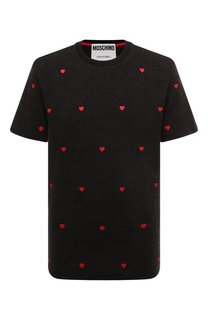 Хлопковая футболка Moschino