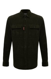 Хлопковая рубашка Dsquared2