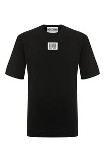 Хлопковая футболка Moschino