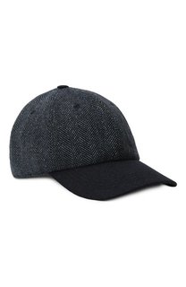 Бейсболка из шерсти и шелка Brunello Cucinelli