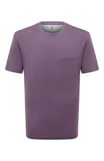 Хлопковая футболка Brunello Cucinelli
