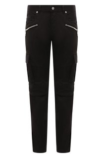 Хлопковые брюки-карго Balmain