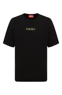 Хлопковая футболка Diesel