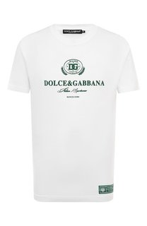 Хлопковая футболка Dolce & Gabbana