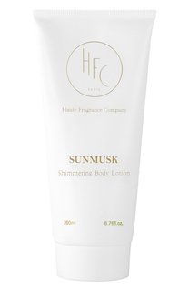 Парфюмированный лосьон для тела с эффектом сияния Sunmusk (200ml) HFC