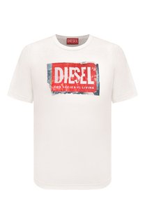 Хлопковая футболка Diesel