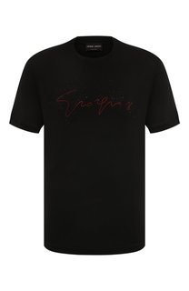 Хлопковая футболка Giorgio Armani