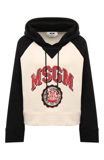Хлопковое худи MSGM