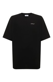 Хлопковая футболка Off-White