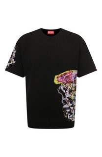 Хлопковая футболка Diesel