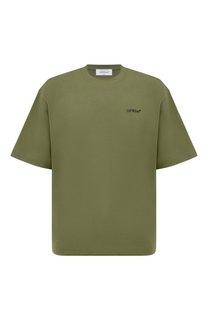 Хлопковая футболка Off-White
