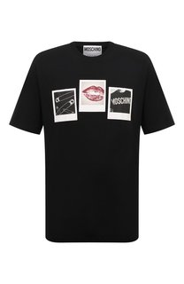 Хлопковая футболка Moschino