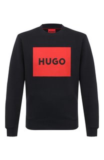 Хлопковый свитшот HUGO